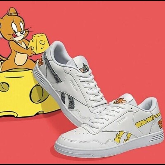 Reebok Club MEMT Leather Tom and Jerry Sneakers 11 - Picture 2 of 10